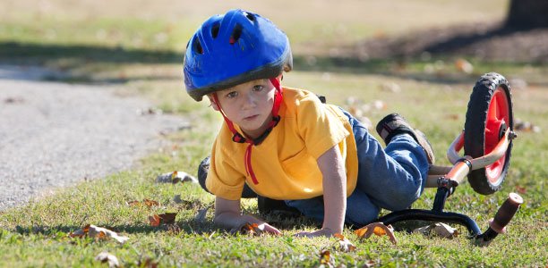 child-falls-off-bike